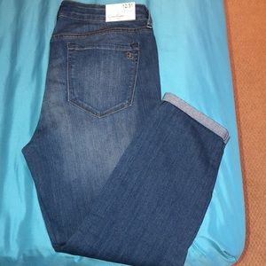 Jessica Simpson 12/31 Rolled Crop Skinny NWT